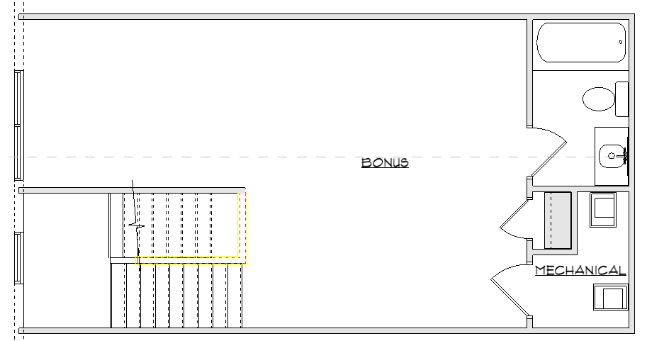 Finished Third Floor floor plan