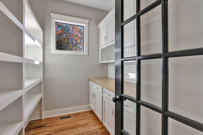 Walk-in scullery pantry